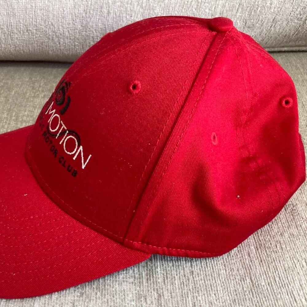 Art In Motion Concours Red Hat Cap Monticello Ny Motor Club Car New Era New View 2